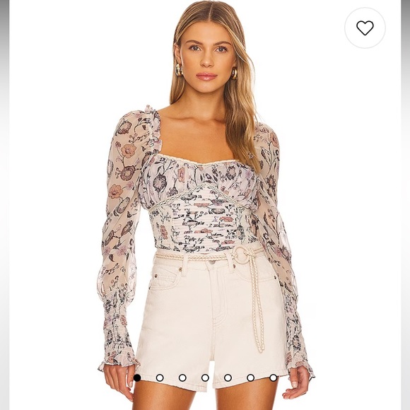 NWOT Free People Brunch Date Bodysuit | Medium - Picture 5 of 9